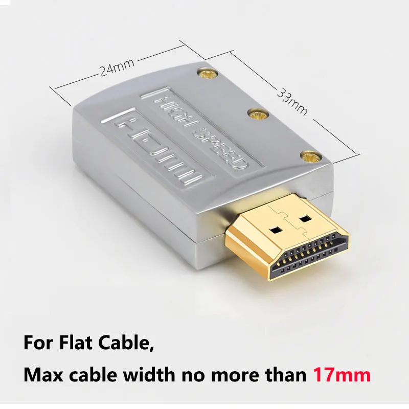 HP017 HDMI сварочный разъем HDMI 2,0 штекер DIY HD линии адаптеры поддержка 4K 2K HDMI 2,0/1,4/1,3 - Цвет: HP017