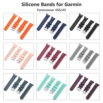 

Bands for Garmin Forerunner 45S for Women Men Sport Soft Silicone Wristbands for Garmin Forerunner 45S Smartwatch Strap Bracelet