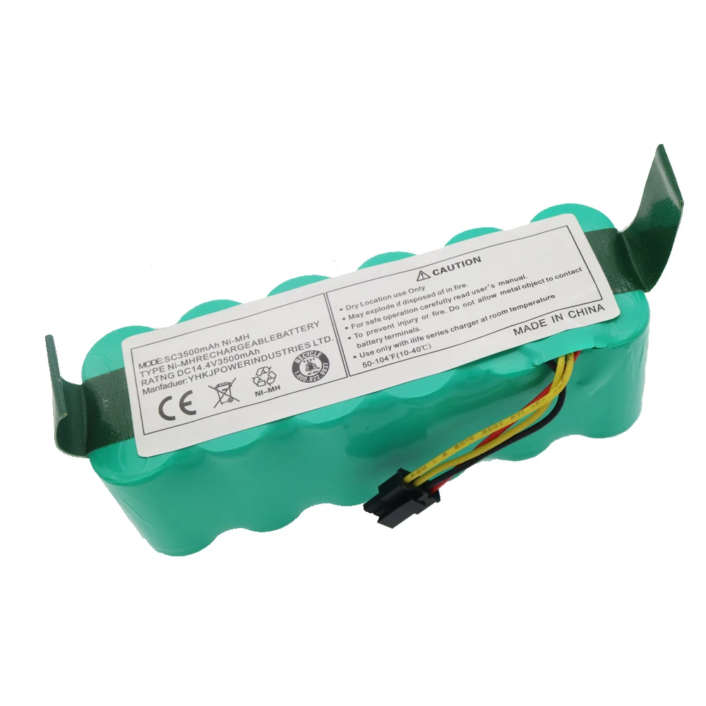 Skup NI MH 14.4V 3500mAh dla panda X500 X600 bateria wysokiej jakości bateria do Ecovacs Mirror CR120 odkurzacz do Dibea X500 X580