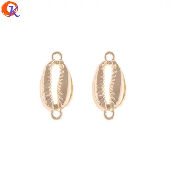 

Cordial Design 100Pcs 12*25MM Jewelry Accessories/Earring Connectors/Shell Shape/DIY Earring Making/Hand Made/Earring Findings