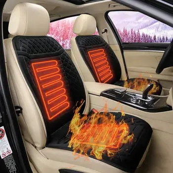 

Car Heated Seat Cushion Car Protective Cover Heating Pad 12v Heating Car Seat Auto Parts Car Seat Cover Heated Seats Universal