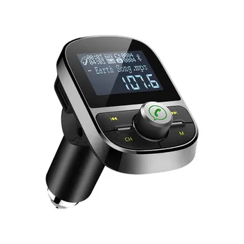 

FM Transmitter Wireless Bluetooth Hands-free Car Kit FM Modulator Audio Car TF Card U Disk AUX Mp3 Music Player XM-123