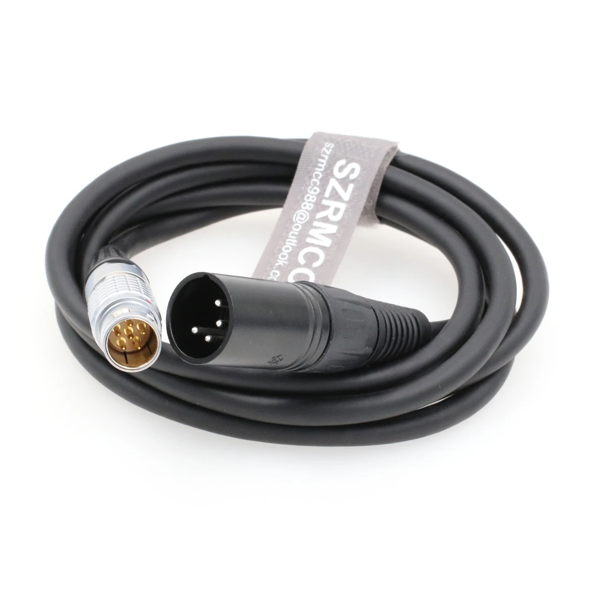 

XLR 4 Pin Male to 2B 6 Pin Male Power Cable for RED ONE Camera