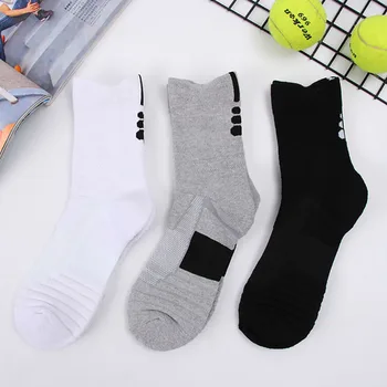 

Outdoor Men Ankle Socks Autumn Winter Warm Sweat-absorbent Non-slip Solid Color Elastic Socks