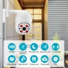 3MP 1080P Mini PTZ WiFi IP Camera Outdoor 4X Digital Zoom Speed Dome Security CCTV Two-way Audio AI Human Alert DIY Alarm Voice ► Photo 2/6