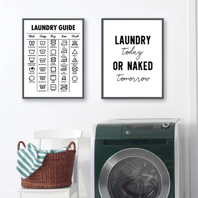 Modern Art For Laundry Room