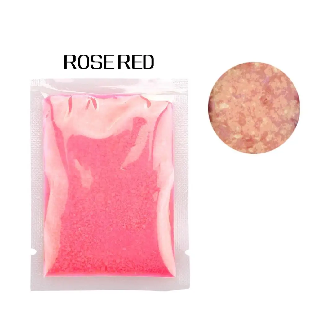 DIY светящийся песок светящийся в темноте Гравий песок фосфоресцирующий аквариум флуоресцентные Звездные бутылки желаний вечерние украшения - Цвет: Rose Red