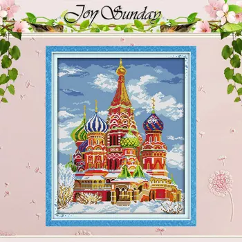 

The Arab Palace Scenery Patterns Counted Cross Stitch 11 14CT Cross Stitch Sets Chinese Cross-stitch Kits Embroidery Needlework