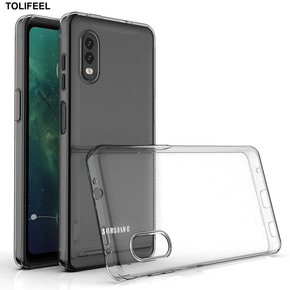 Мягкий силиконовый чехол для Samsung Galaxy Xcover 5 4 4S X Прозрачный ударопрочный бампер из