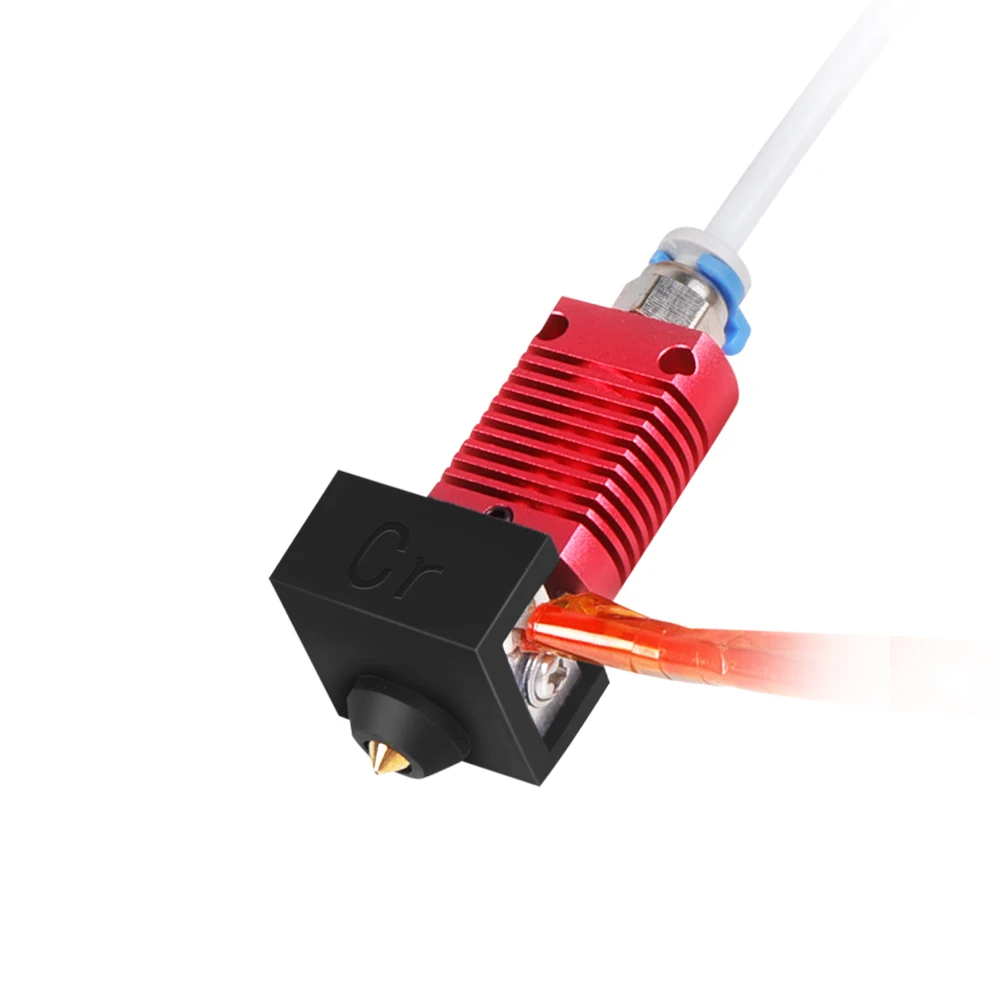 

Оригинальный комплект Hotend, печатающая головка с алюминиевым нагревательным блоком 0,4 мм, сопло 24 В, Термистор для 3D-принтера Creality Ender-3 V2