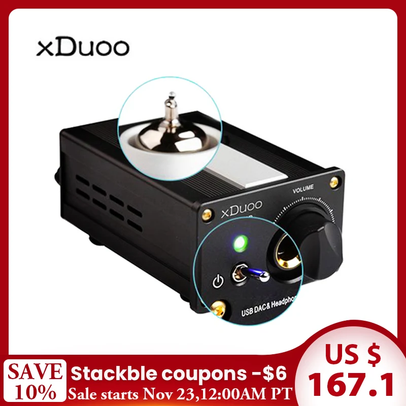 XDUOO TA-01B 12AU7 Tubes Amplifier High