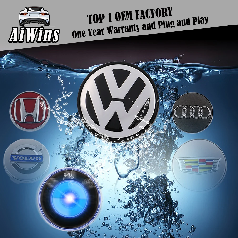 Автомобильный Стайлинг для Volkswagen Passat/Magotan/Sagitar/CC/Tiguan, колпачок для колеса, Модифицированная лампа для колеса Maglev, лампа ступицы
