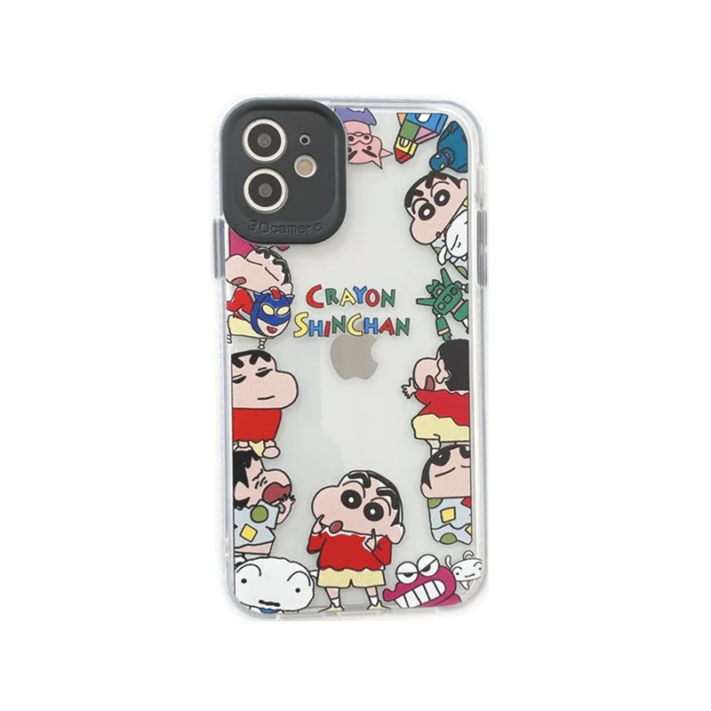 Crayon Shin-chan мультфильм для iPhone7p IPhoneSE подушка безопасности анти-осенняя IPHONE11