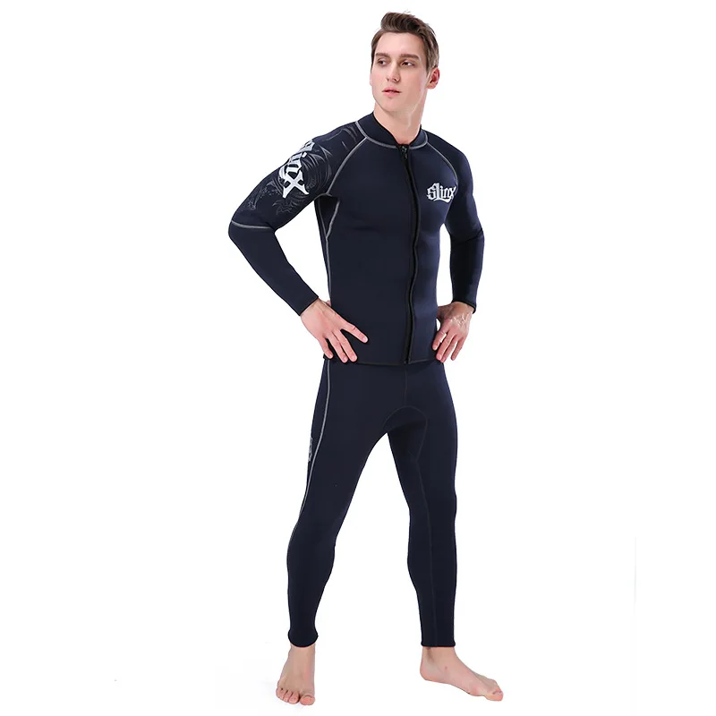 3mm Neoprene Wetsuit Men Women Scuba Diving Suit Winter Thermal Diving