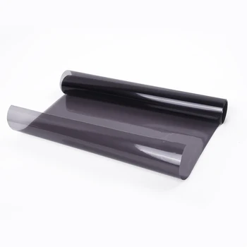 

1pc Light Film 30*150cm Smoke Black Tint Vinyl Sticker For Car Headlights Or Tail Lights Durable Waterproof Practical Styling