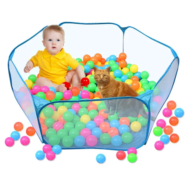 Pet Playpen Portable Pop Open Indoor / Outdoor Small Animal Cage Game Playground Fence for Hamster Chinchillas Guinea Pigs 5
