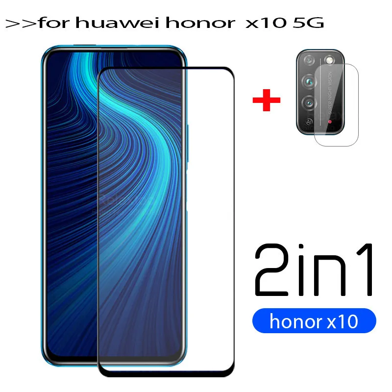 2 в 1 камера объектив защитная пленка из закаленного стекла для huawei honor x10