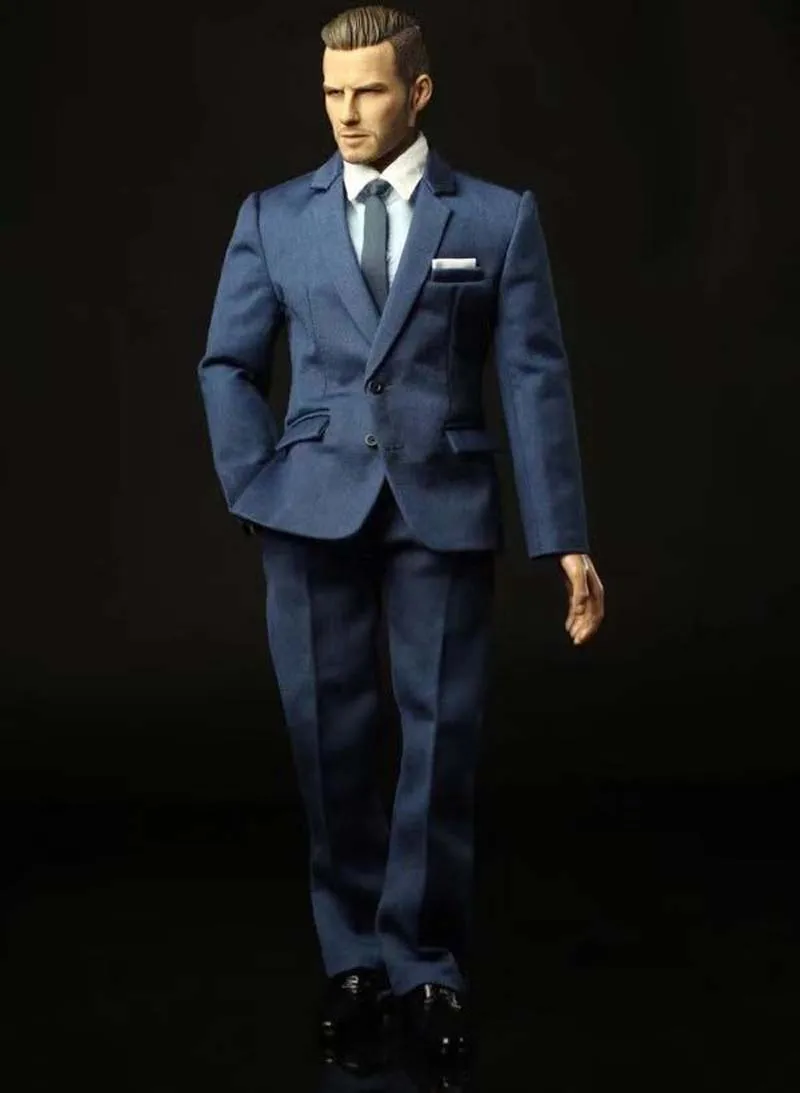 PLAY TOY HB003 1//6 Men/'s Blue Suit Gentman Clothes Set Fit 12/'/' Doll