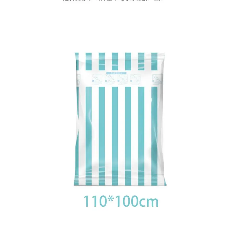 Промо-акция! 1 шт. 11 шт./компл. Вакуумный пакет комплект многоразовые с рисунком "Подсолнух" утолщенной Вакуумный пакет для хранения вакуумные пакеты для одежды сумка - Цвет: 110x100cm