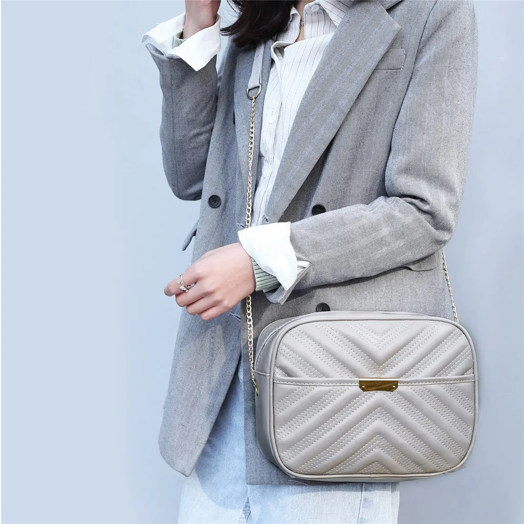 

PU Leather Fashion Women Solid Color Hasp HandBags Cell Phone Bag Single Shoulder Bag Hasp Messenger Bag Daily Wearings #T