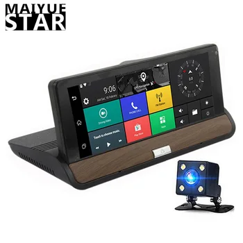 

Maiyue star full HD 1080p7 inch dash camera android 5.0 global positioning system navigation lens recorder car dash camera