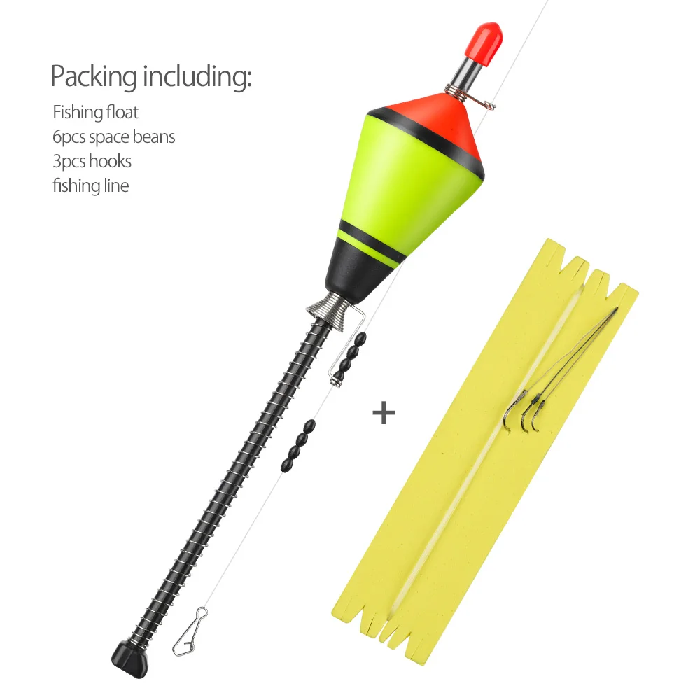 DONQL New 1 pcs Automatic Fishing Float Portable Fast Fishing Artifact Flotador Bobber Fish Accessories Fish Float Device BuoySKU_01 (1)