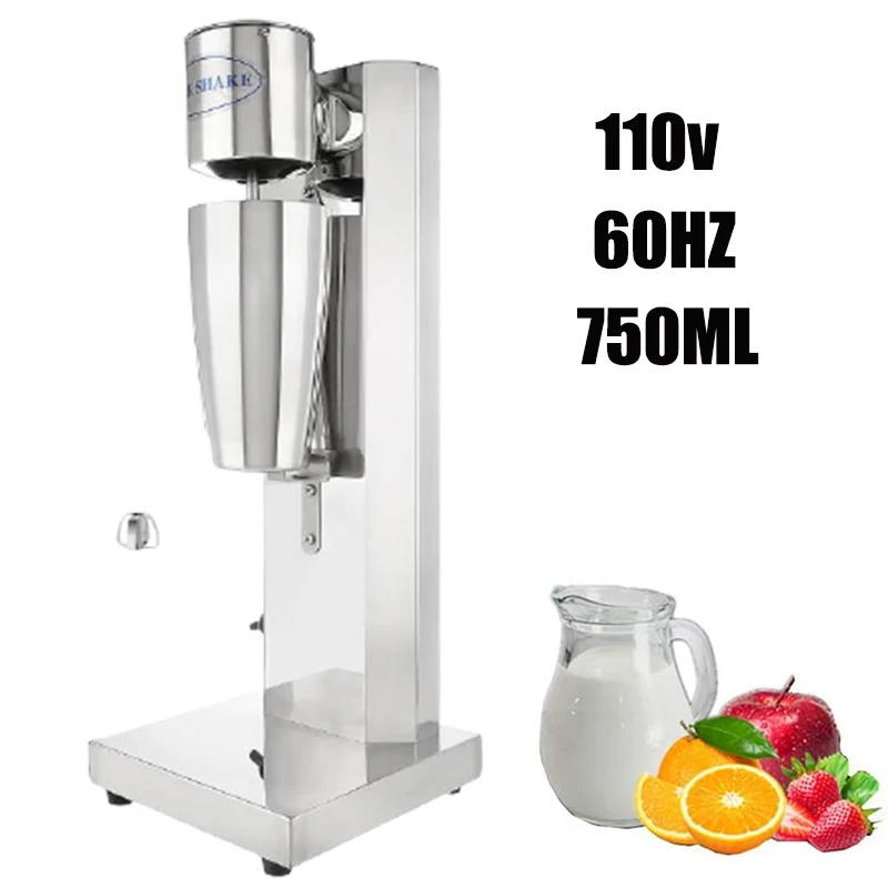 Professional drink mixer with stainless steel mixing cup