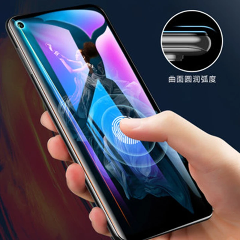 2 шт 3D полный Клей закаленное стекло для huawei Honor 20S Полное покрытие экрана Взрывозащищенная защитная пленка для Honor 20S
