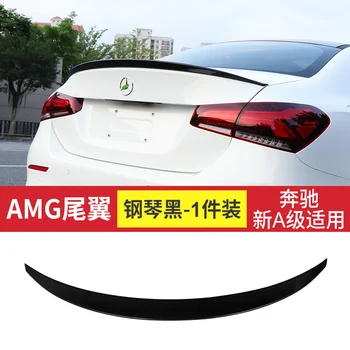 

CEYUSOT FOR Mercedes-benz A-class W177 Car Spoiler Accessories Abs Material Trunk Rear Wing Tail A180 A200 A220 AMG Style 2019+