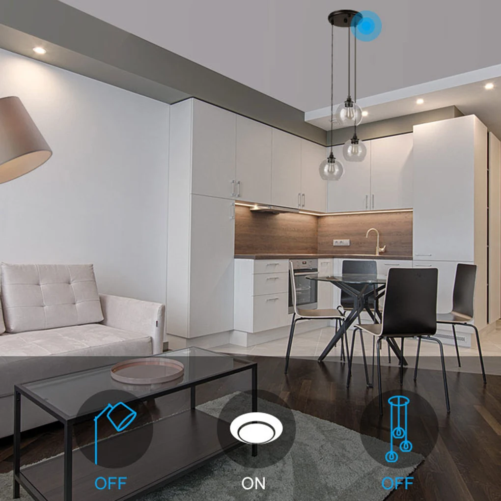 SONOFF T2 1/2/3 Gang TX Series 433Mhz RF Controlled Wifi Light Switch Smart Home Supplies UK Standard