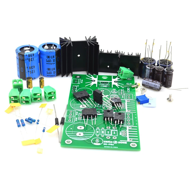 Lusya LT1085/LM317 желчный предусилитель Регулируемый блок питания T1052