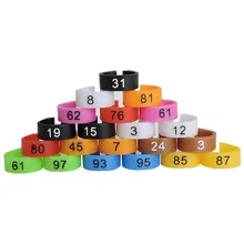 Внутренняя Диаметр 8 мм полоски ткани на ноги голубей птицы голубь птица попугай Клип Кольца с кольцом для пальца принадлежности для голубей приспособления для птиц 100 шт Внутренняя Диаметр 8 мм полоски ткани на ноги голубей птицы голубь птица попугай Клип Кольца с кольцом для пальца принадлежности для голубей приспособления для птиц 100 шт