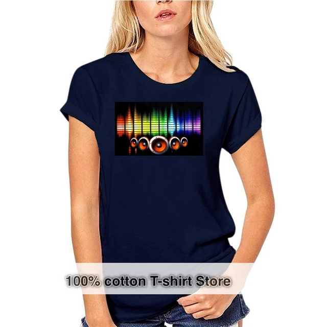 Rock Disco Party DJ Tee women 