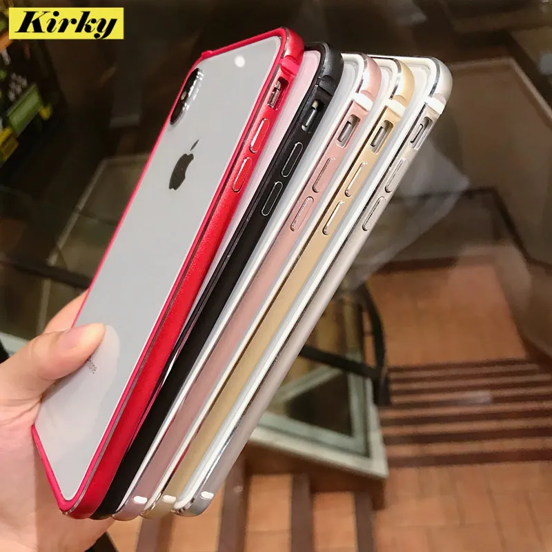 Модный простой металлический каркас силиконовый чехол для iphone 6 6s 7 8 Plus x Shockproot защитный резиновый чехол для телефона iphone XS MAX