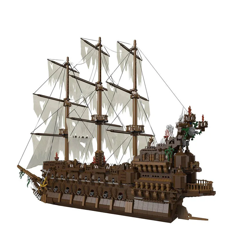 

Pirates Ship Of The Caribbean Flying Dutchman Building Blocks Set Imperial Flagship Kids Toys Gift King Bricks blocks 16016