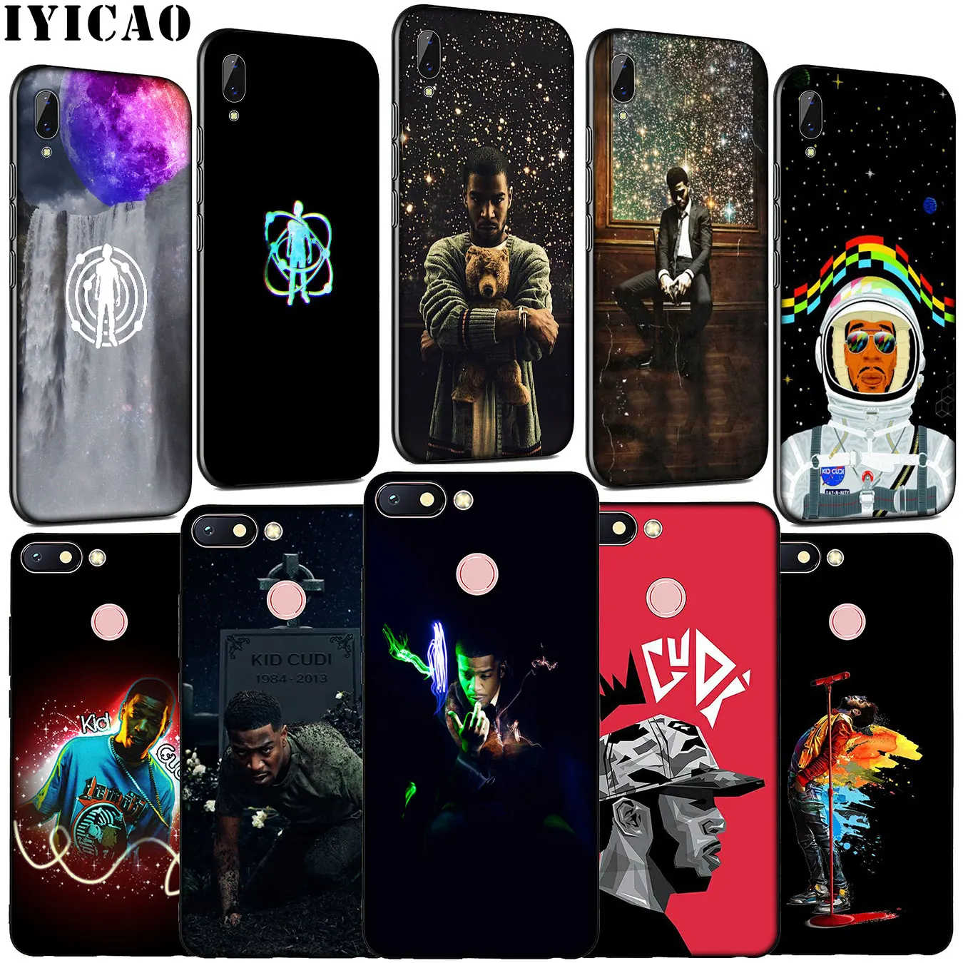 Мягкий силиконовый чехол для телефона IYICAO Kid Cudi Hot singer Xiaomi Redmi Note 8 8T 8A 7 7A 6 6A 5 5A K30 K20