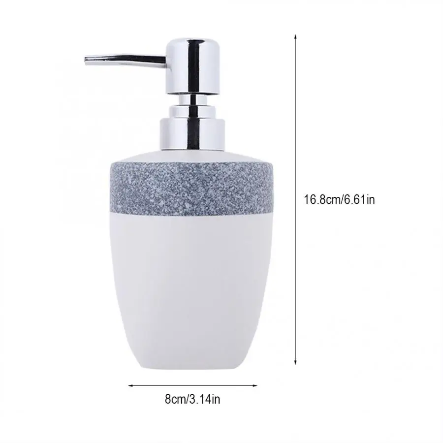 Liquid Soap Dispenser European style Bathroom Home Hotel Soap Pump Lotion Shampoo Container Bottle Hand Wash Dispenser