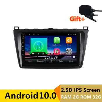 

9" 2.5D IPS Android 10.0 Car DVD Multimedia Player GPS for Mazda 6 Ruiyi Ultra 2009-2011-2015 audio car radio stereo navigation