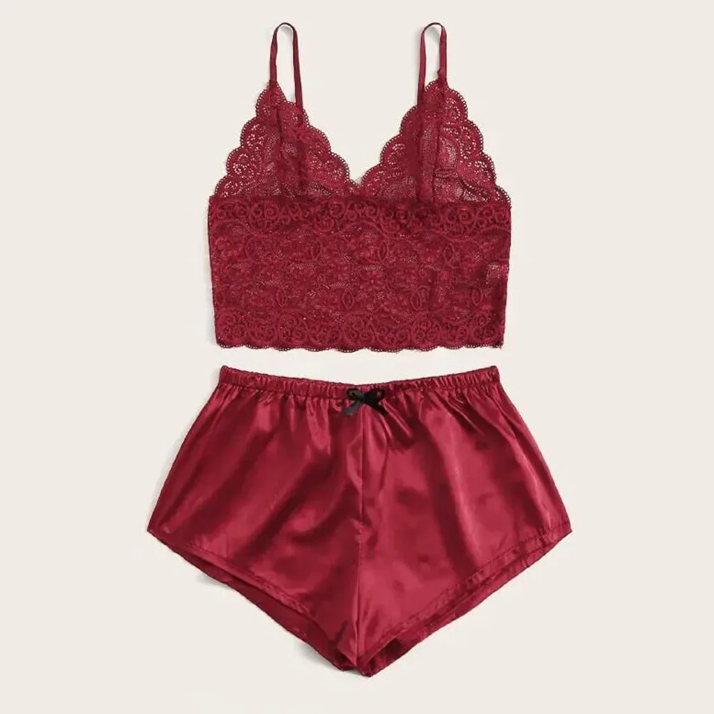 

Lace Flower Push Up Top Bra Panty Set Women Sleepwear Underwear Set Babydol 2Pcs/Set Bra Sets Intimates Womens Sexy Lingeriel