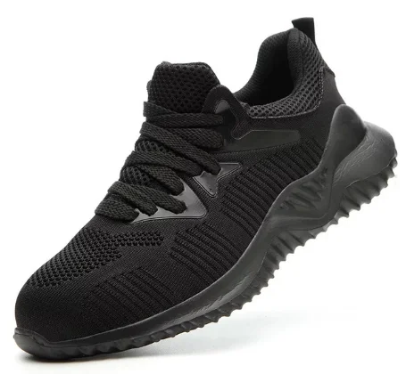 work shoes DEWBEST Рабочая обувь со стальным носком, модные легкие дышащие мужские промышленные и строительные защитные ботинки, Прогулочные кроссовки - Цвет: work shoes