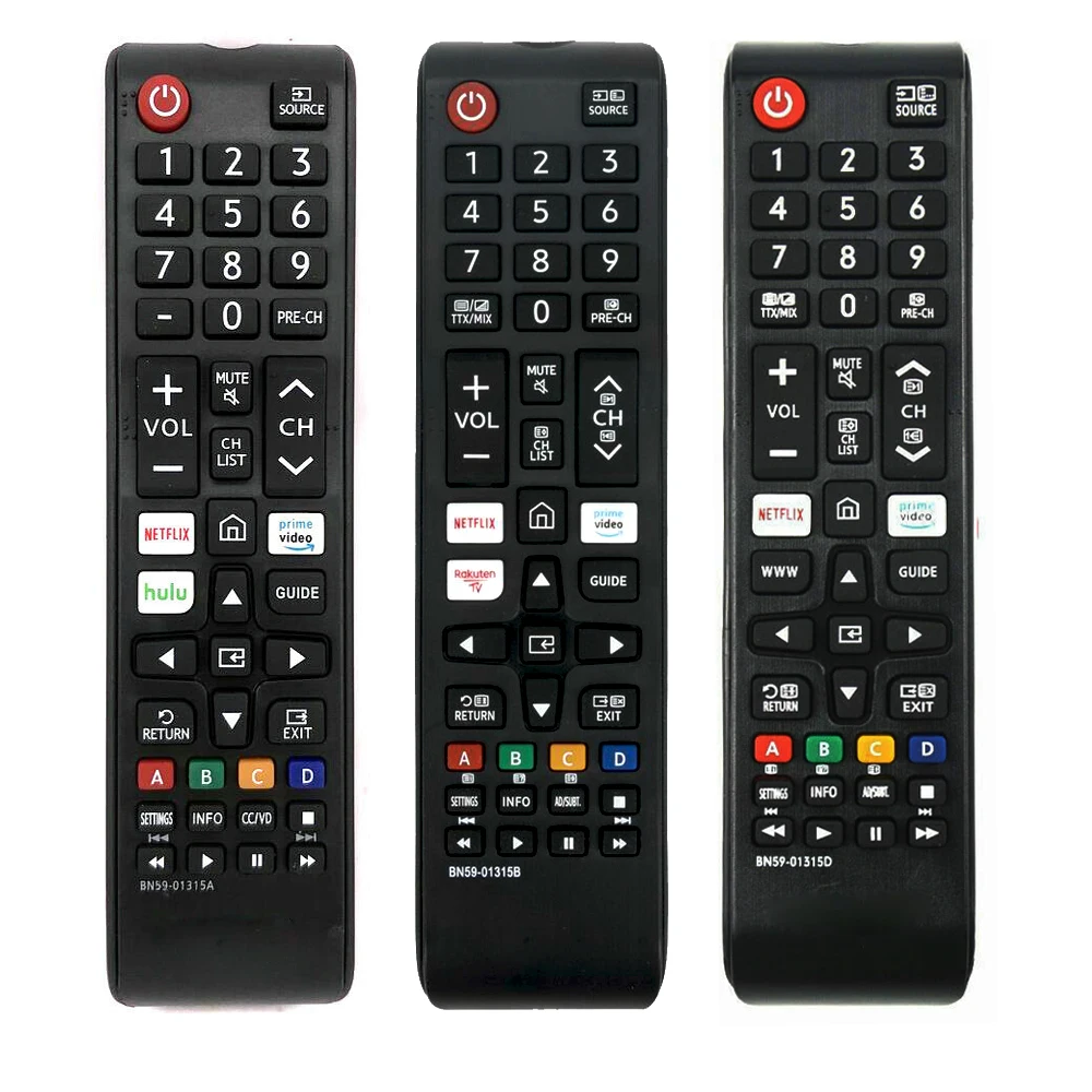 Bn59-01315D Universale Bn59-01315B Tv Telecomando Netflix Prime Video Rakuten Tv Per Samsung Smart Tv Televisione