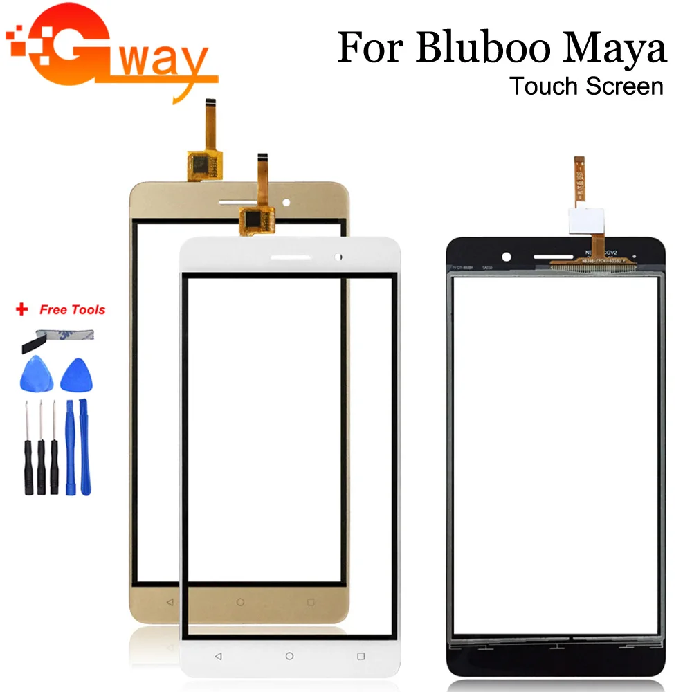 Сенсорная панель для Bluboo Maya 5 дюйма дигитайзер сенсорного экрана Touch без ЖК