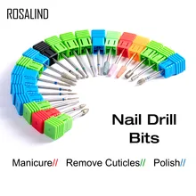 ROSALIND Электрический Маникюрный шлифовальный сверло для ногтей аксессуары для ногтей инструмент для дизайна ногтей пилки для ногтей сверло для педикюра ногтей