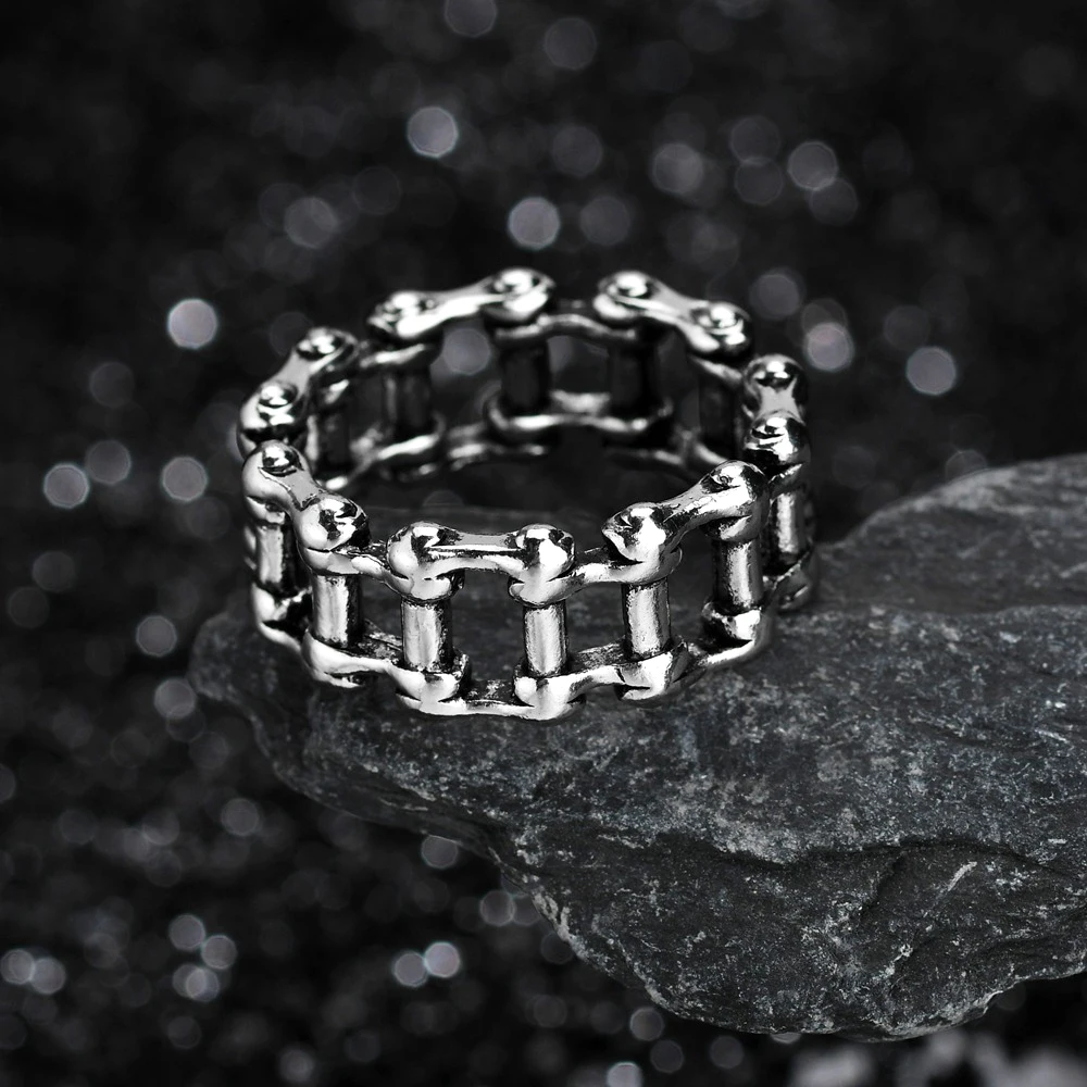 Rings Gothic Deep Sea Squid Octopus Vintage Wolf Deer Leaf Dargon Snake For Halloween