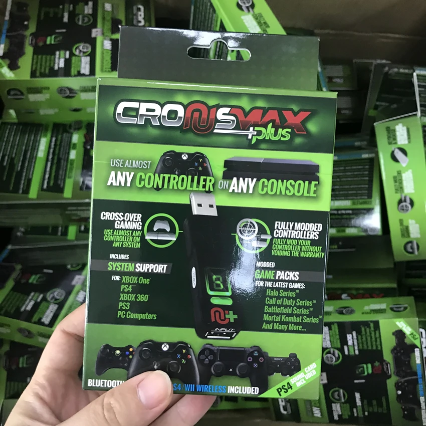 2X оригинальный Cronusmax плюс Titan двух адаптер рукоятки конвертер Мышь/клавиатура для