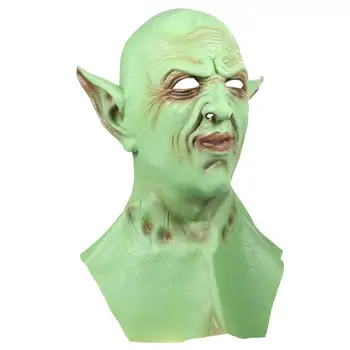 

1 Pc Mask Headgear Prank Protective Cover Haunted House Props Scary Trick Mask for Home Decor Party Face