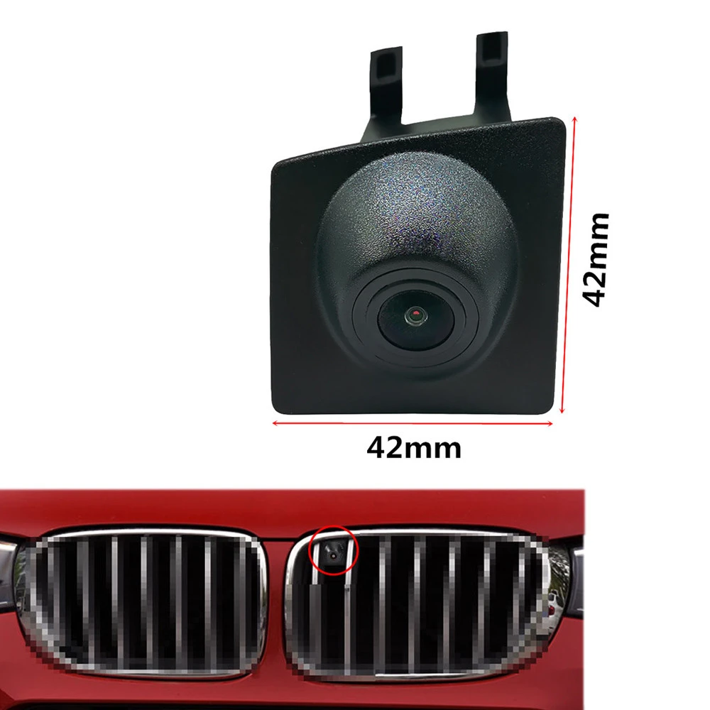 YIFOUM HD CCD Car Front View Parking Night Vision Positive Waterproof Logo Camera For BMW X3 X4 F25 F26 2011 2012 2013 2014-2017 vehicle blackbox dvr