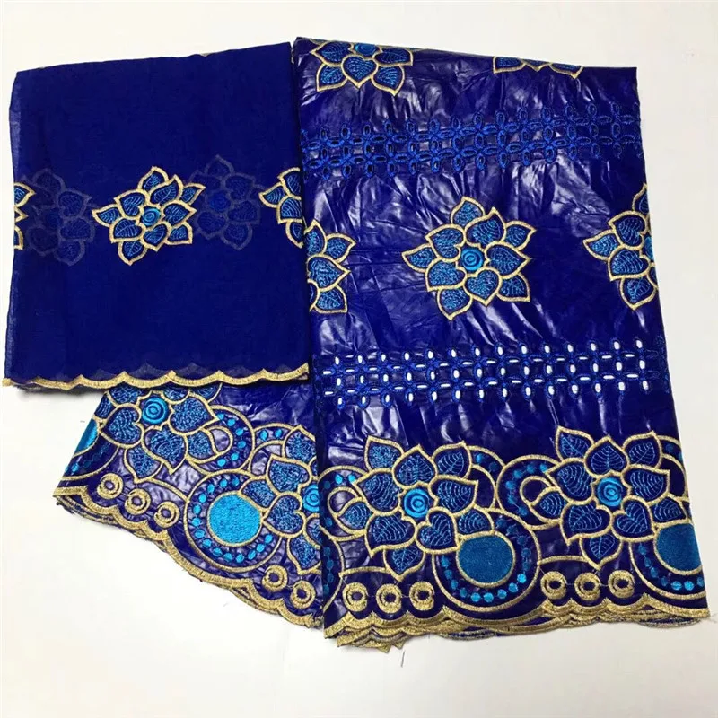 Новое поступление камень Африканский Базен riche ткань с вышивкой кружева/Базен riche платье Материал нигерийский 12L122725