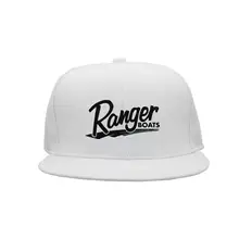 Модная кепка Регулируемый Ranger Boats Черный Логотип Повседневная плоская кепка s