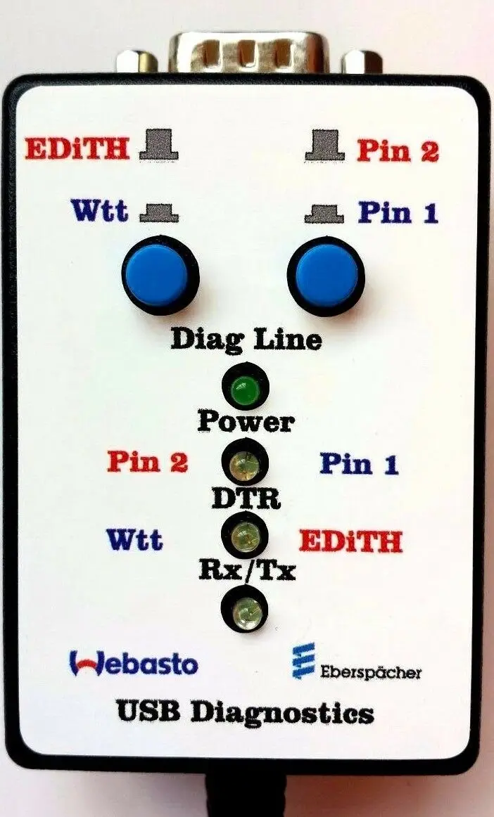 Agora Active Components Heater Diagnostic Device For Webasto Thermo Top C E P S T V Z Eberspacher Edith